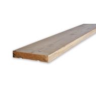 Bardeau de toiture mélèze double gorge 27x150mm L.1,30m