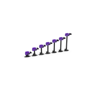 APPUI INTERMEDIARE mural 45/47 30x100mm boite 50