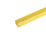 Chevron sapin/épicéa traité classe 2 100,0x100,0mm 3,0m