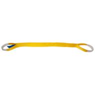 ELINGUE SANGLE PLATE AVEC BOUCLE JAUNE B3000 -CMU 3000KG 3M