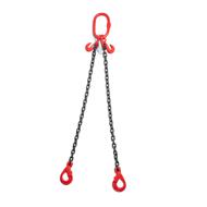 ELINGUE CHAINE Ø8MM 2 BRINS 3M CROCH.RAC -CMU 2T8 DE 0° A 45°/ 2T >45°
