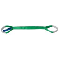 ELINGUE SANGLE PLATE AVEC BOUCLE VERT B2000 CMU 2000KG 6M
