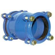 Manchon fonte de raccordement large plage LP5 INOX pour tube