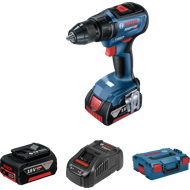 PERCEUSE VISSEUSE GSR 50 18V 5AH + 2 BATTERIES+CHARGEUR L BOXX