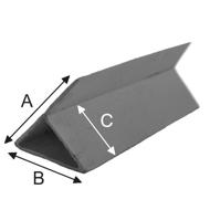 Liteau triangulaire avec languette PVC Ht21x30x13mm 2m