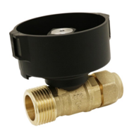 Robinet prise latérale DRPCL-CL FAH DN20 40/3 PB à raccord Ø25 +embase