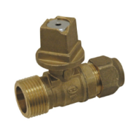 Robinet prise latérale DRPCL-CL FAH DN20 40/3 PB à raccord Ø25