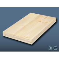 PANNEAU 5 PLIS EPICEA B/B 27MM 500X205