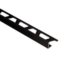 Profil&eacute; JOLLY-AGRB alu anodis&eacute; graphite bross&eacute; H.11mm L.2,5m