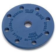 PLAQUE FONTE GS DN060 TARAUDAGE 40/3 PB ISO PN10-16 AVK