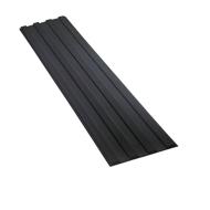 BANDE DE GUIDAGE NOIRE 1,00ML LARGEUR 0,24M EPAISSEUR 4 CM