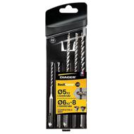 Foret béton SDS + Ø5/6mm ROCKFASTER 110 / 160 / 8 coffret 5