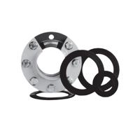 JOINT KFD OVOIDE EPDM 70 SHORE DN200 INSERT METAL ISO PN10-16 ACS