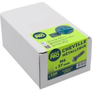 Cheville + Vis métallique ATOUT PRO Ø6mmx37 boite 100