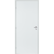 Bloc porte âme pleine plane rec. 204x83cm DP néolys 90x49 +film