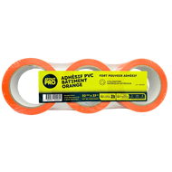 Adhésif bâtiment ATOUT PRO orange 50mmx33m lot 3