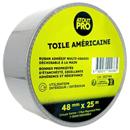 Adhésif Toile Américaine ATOUT PRO 48mmx25m