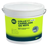 MORTIER COLLE carrelage en pâte ATOUT PRO blanc seau 25kg D2ET