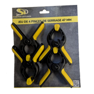 PINCES nylon Ø100mm jeu 4