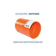 MANCHON PVC ADAPTATEUR FEMELLE BATIFIBRE Ø90/100