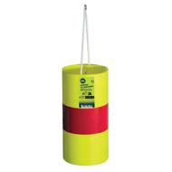 Fardier ATOUT PRO cylindrique Jaune Fluo Bande Retro Rouge
