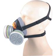 Demi masque 1/2 MASQUE M6400 JUPITER M/L polypropylène +Raccord de filtre