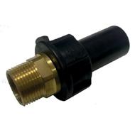 Adaptateur PE/laiton Ø050 PN16 filetage 40/49 électrosoudable