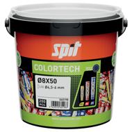 Cheville sans vis COLORTECH Ø8x50mm seau 200