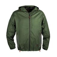 Veste technique de pluie Vert musque L