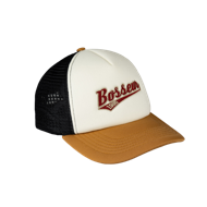 Casquette coquable aérée EQUATEUR blanche/marron