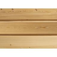 Bardage mélèze Canada élégie 21x135mm 2,45m paquet 4