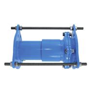 RACCORD VARIO COURT 8010S POUR TUYAU FONTE DN150 PN16 (LG.175 A 250MM)