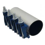 Manchon MR2 réparation inox multi-bandes mâchoire fonte pour tube