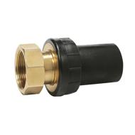 Adaptateur PE/laiton Ø063 mâle PN16 écrou libre 50/60 électrosoudable
