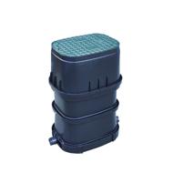 Regard MODULAIRE pehd 20cm compteur Dn20 190 avec robinetterie fonte