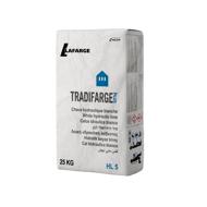 Chaux hydraulique formulée HL 5 TRADIFARGE PLUS CE blanche sac 25kg