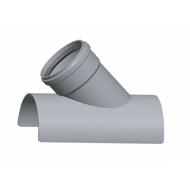 Clip PVC à coller CR4 Ø200x125 femelle 45°