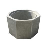 Fond plat Ø800 HU46/H62,5cm sans trou CE