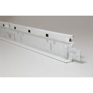 Porteur à clic anti-corrosion DX24XH370KB 38x24mm blanc 3,70m