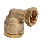 Coude femelle 90° écrou libre REXUO 9219