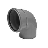 Coude PVC assainissement CR4 Ø250 mâle-femelle 87°