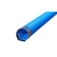 DRAIN PVC ROUTIER A CUNETTE PLATE Ø110 6M