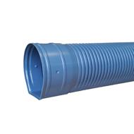 Drain PVC routier à fentes cunette plate DN160 6m