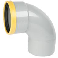 Coude PVC assainissement CR8 Ø160 mâle-femelle 87°