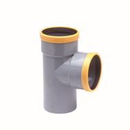 Culotte PVC assainissement CR8 Ø125 mâle-femelle 87°