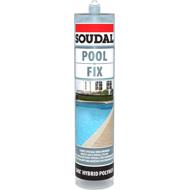 Mastic SOUDAL Pool fix transparent cartouche 290ml