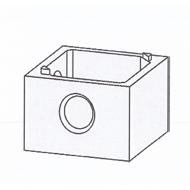 Couvercle pré-percé pour regard 40x40/48x48cm H.5cm