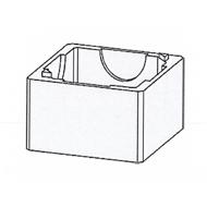 Fond de regard 50x50/60x60 HU25/H.30cm avec voiles