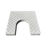 COUVERCLE BETON ENTREE DAUPHIN POUR REGARD 40X40 INT H.INT.4