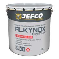 PEINTURE LAQUE SEMI-BRILLANTE ALKYNOX FINITION BLANC 1L